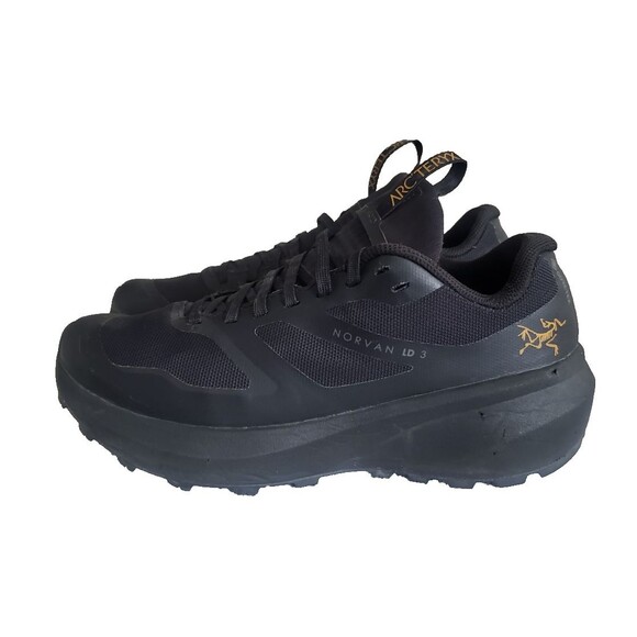 Women's Arc'teryx Norvan LD 3 GTX - SIZE 5.5 Black Gore-Tex Trail Shoes - Picture 6 of 11